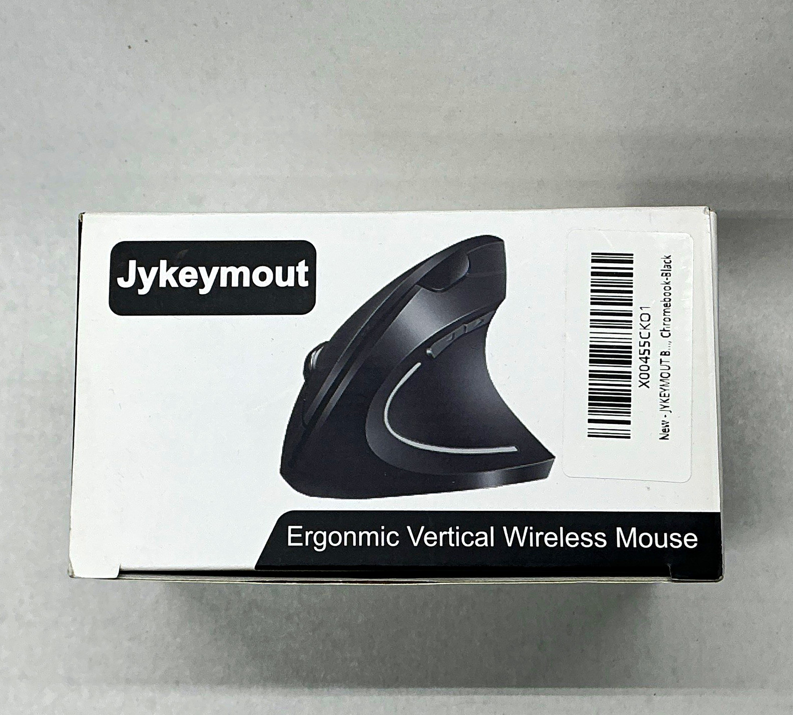 JYKEYMOUT Ergonomic Wireless Vertical Mouse Rechargeable 1600 DPI 6 Btn