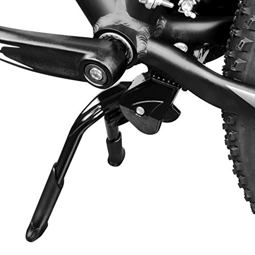 Bike Kickstand, Center Mount Bicycle Stand - Length Adjustable, Foldable
