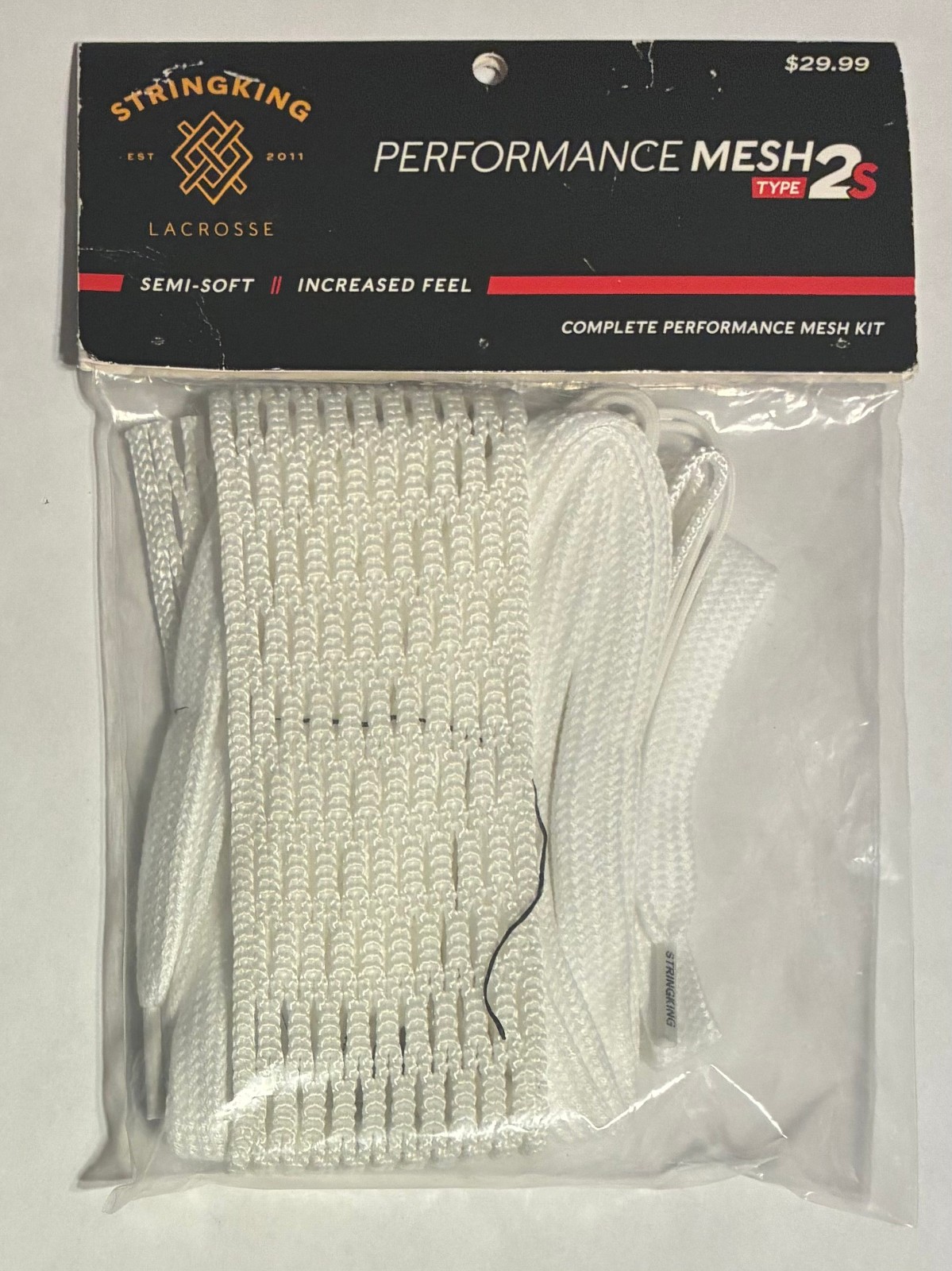 Stringking Performance Mesh Type 2s [NEW] Complete Kit Lacrosse
