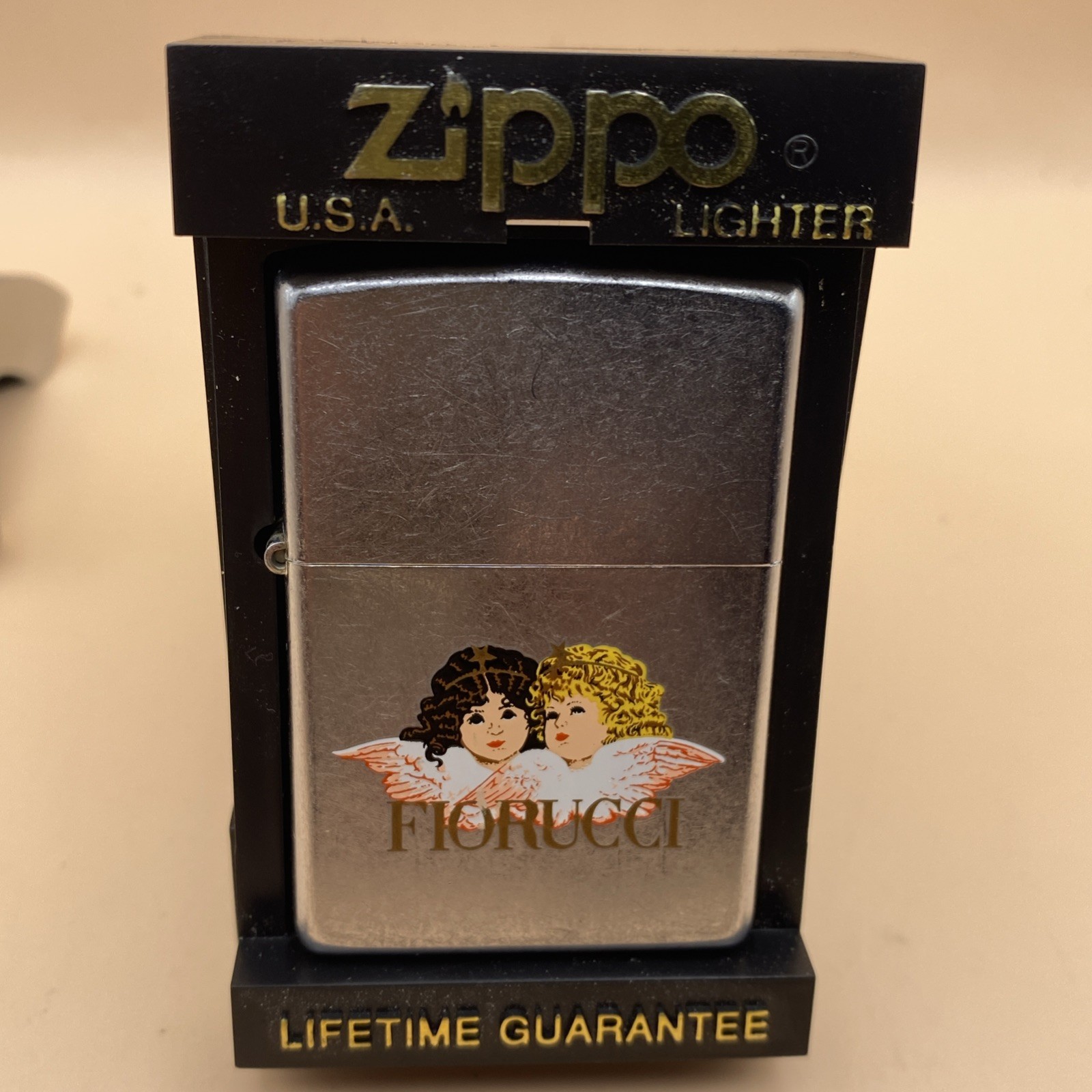 RARE 2001 FIORUCCI ZIPPO LIGHTER UNLIT NEW