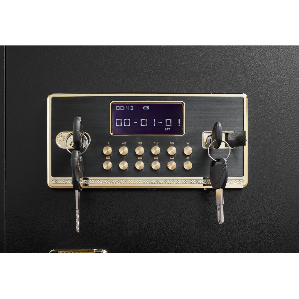 0.23CF Key+Password Safe, Mini Storage for Money & Docs