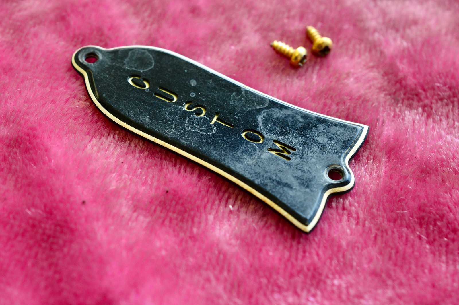 Vintage 1965 Gibson Custom Truss Rod Cover SG Les Paul L-5CES Tal Farlow