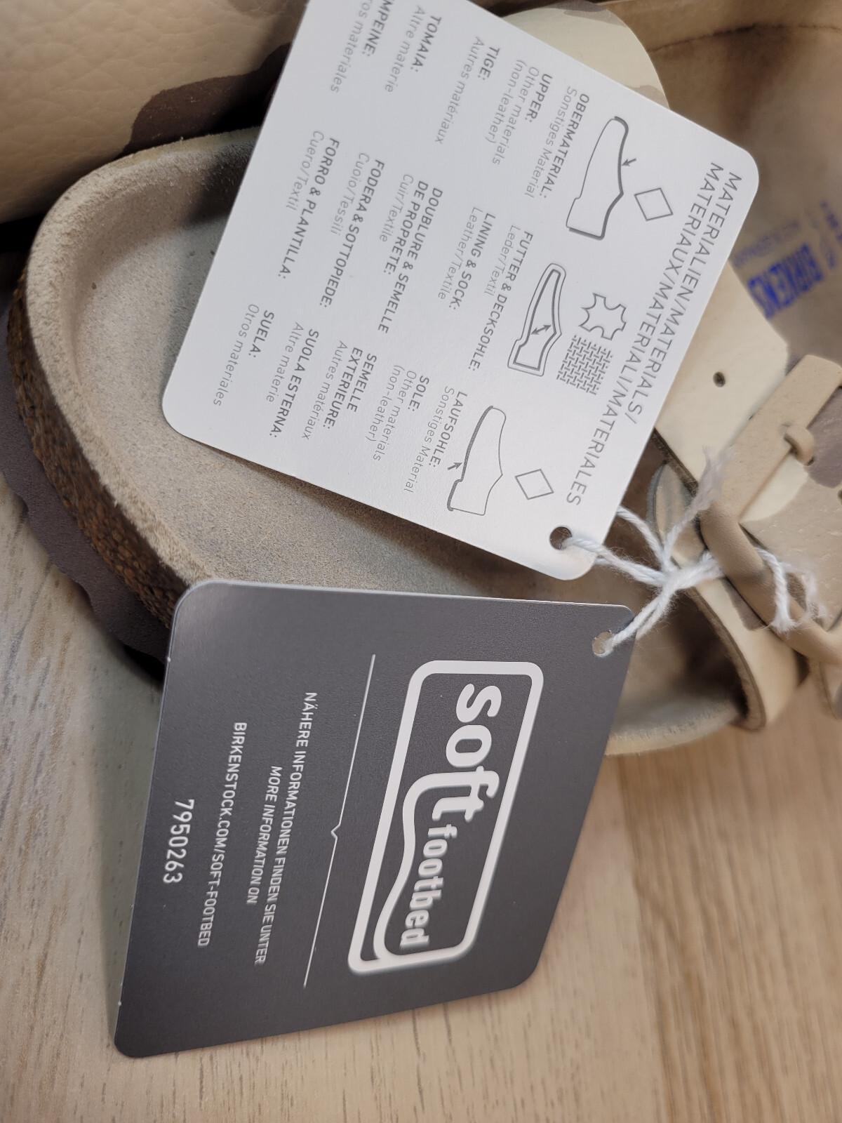 Birkenstock Milano Soft Footbed Birko-Flor - Desert Soil Gray/Taupe Mens 10 43