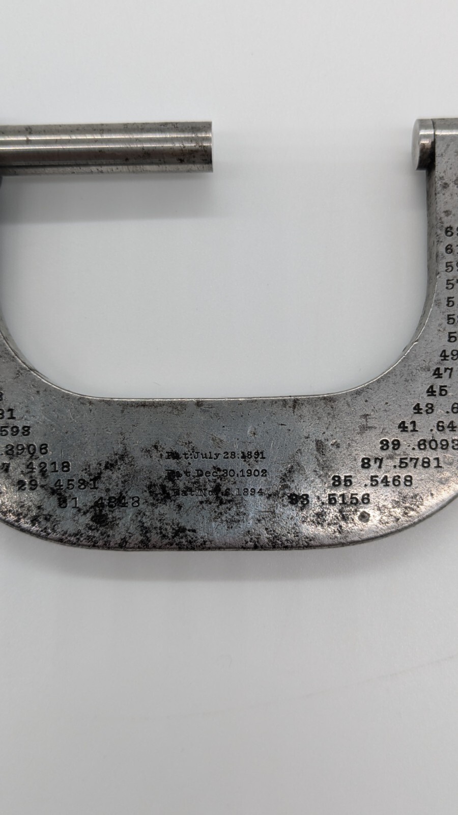 BROWN & SHARPE No. 47 OUTSIDE MICROMETER