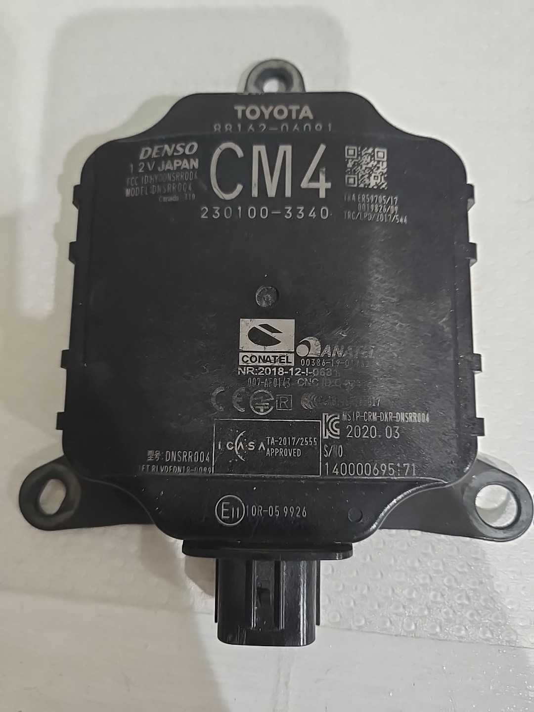 2019-2021 TOYOTA CAMRY BLIND SPOT MONITR SENSR REAR RH/LH 88162-06091.#2362.