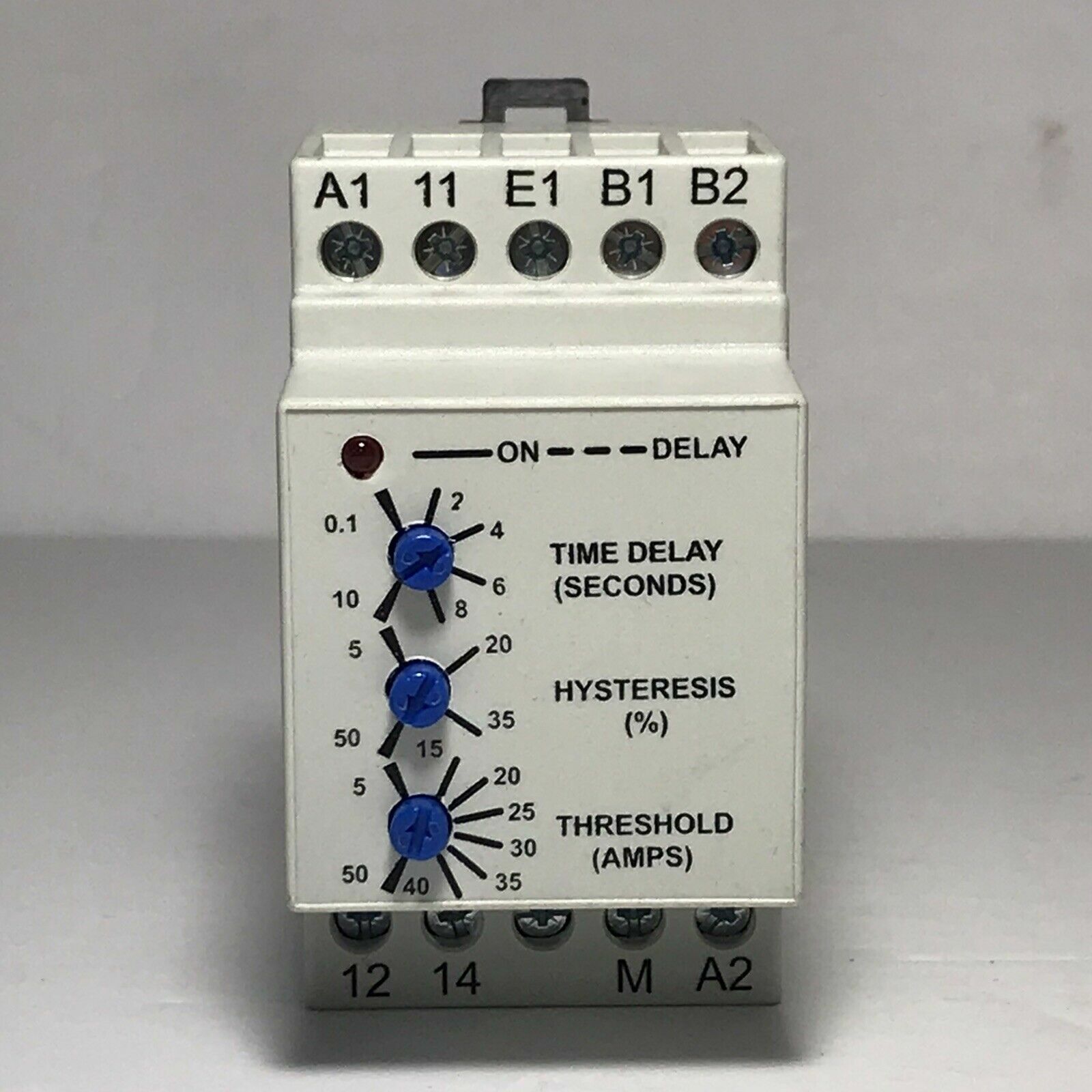 Macromatic PMDU-E-102 Current Monitor Relay Time delay 10 sec Timer unit 24vac