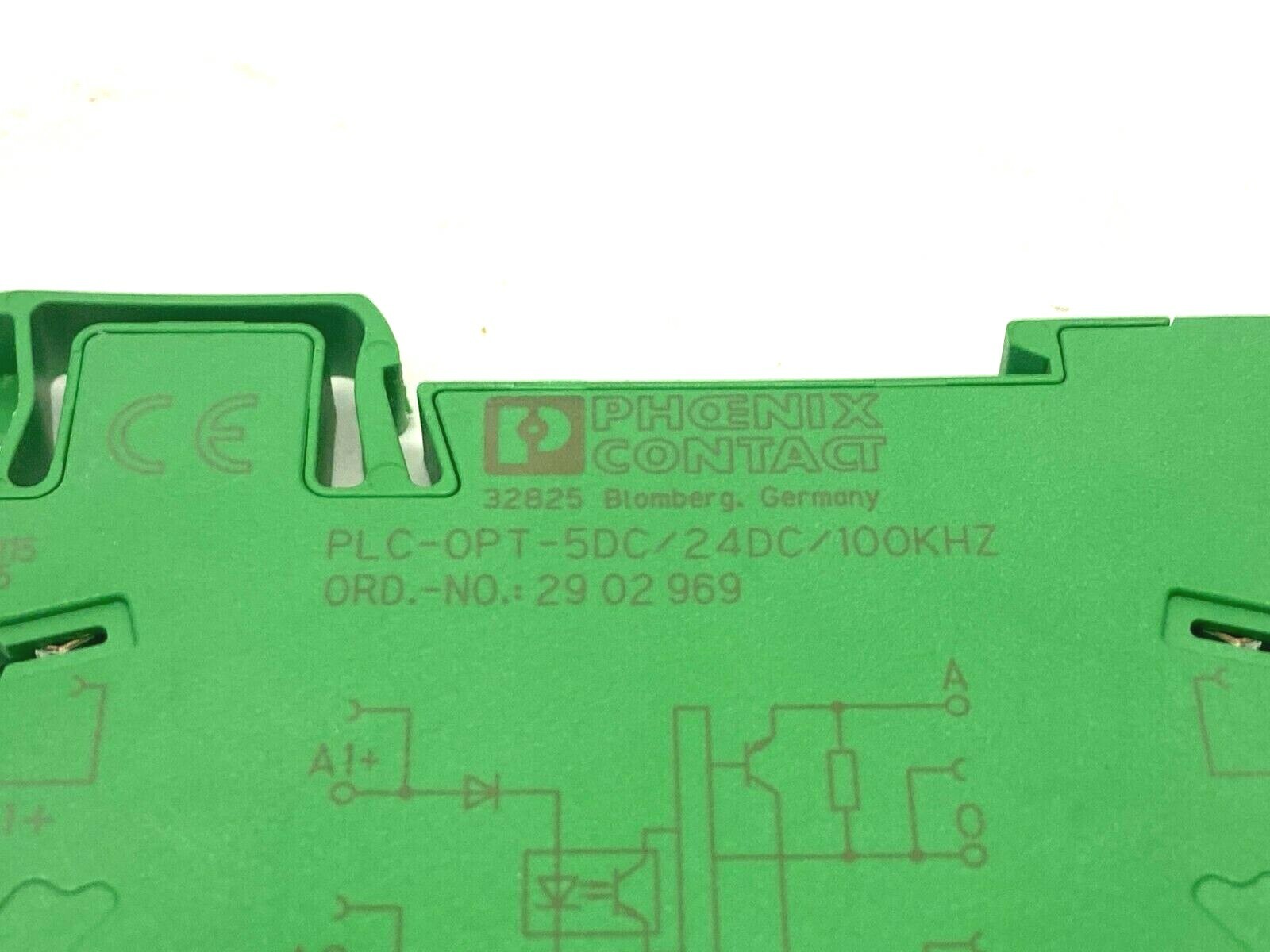 Phoenix Contact PLC-OPT-5DC/24DC/100KHZ Solid State Relay Module 2902969