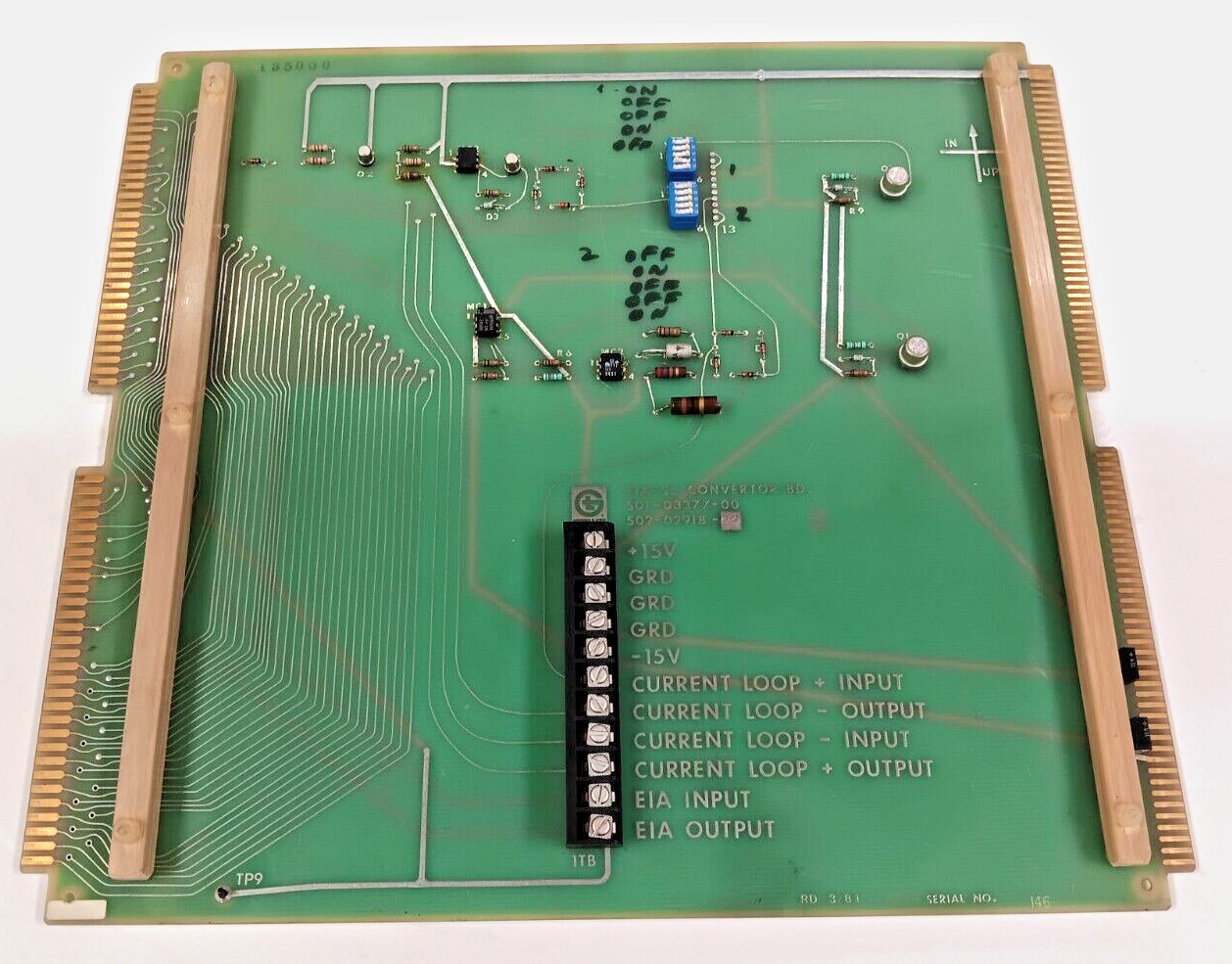GIDDINGS & LEWIS EIA-CL CONVERTOR BD 501 03377 00