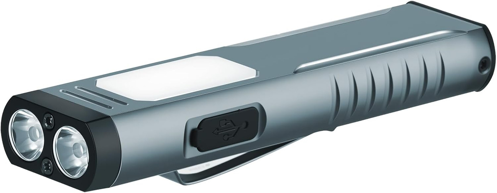 Rechargeable EDC Flashlight, Small Flat Flash Light, Pocket Magnetic Flashlights