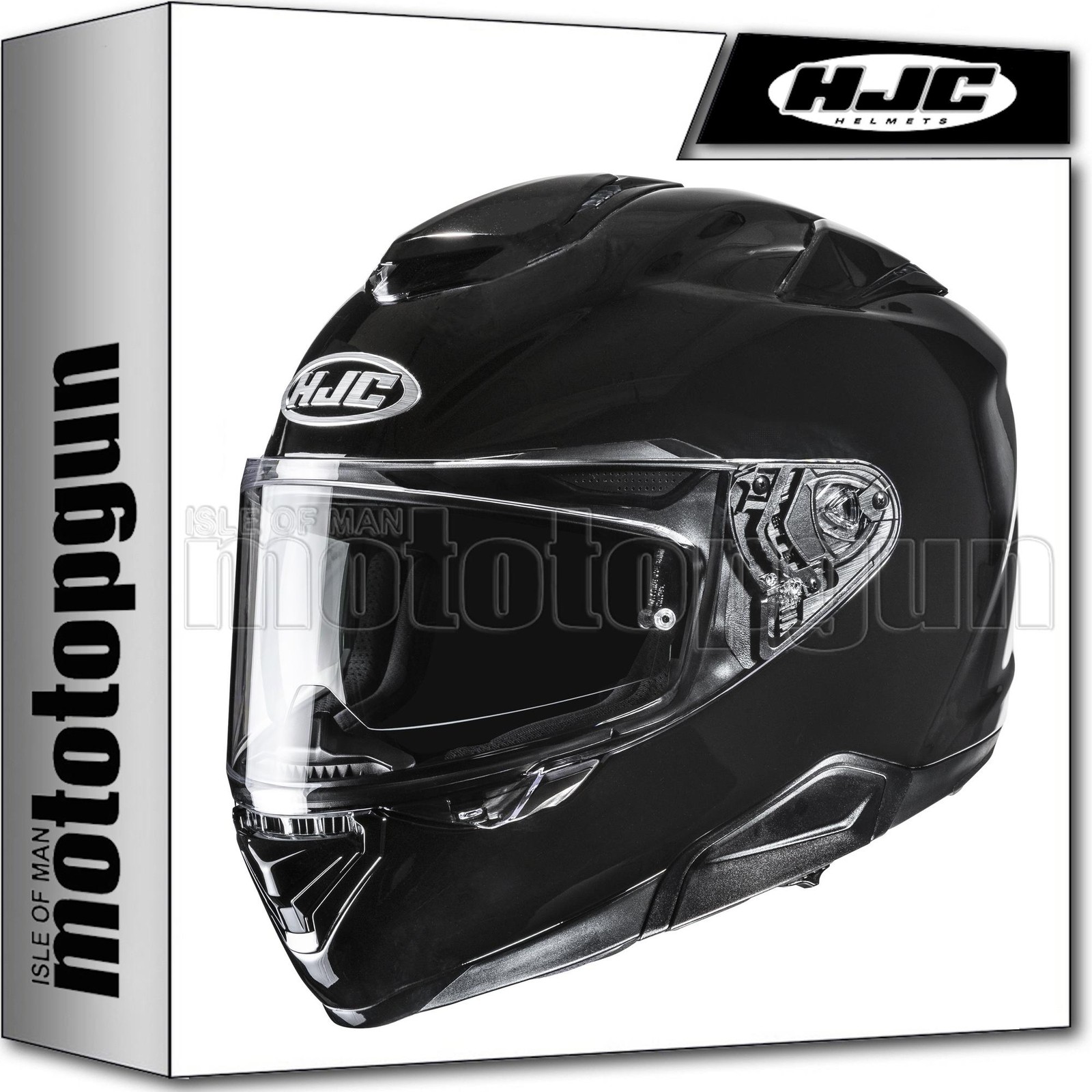 FULL FACE MOTORCYCLE HELMET HJC RPHA 72 METAL BLACK XS