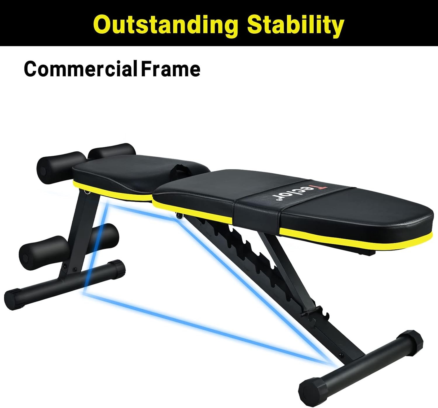 Adjustable Weight Bench, Foldable Workout Benches for Home Gym