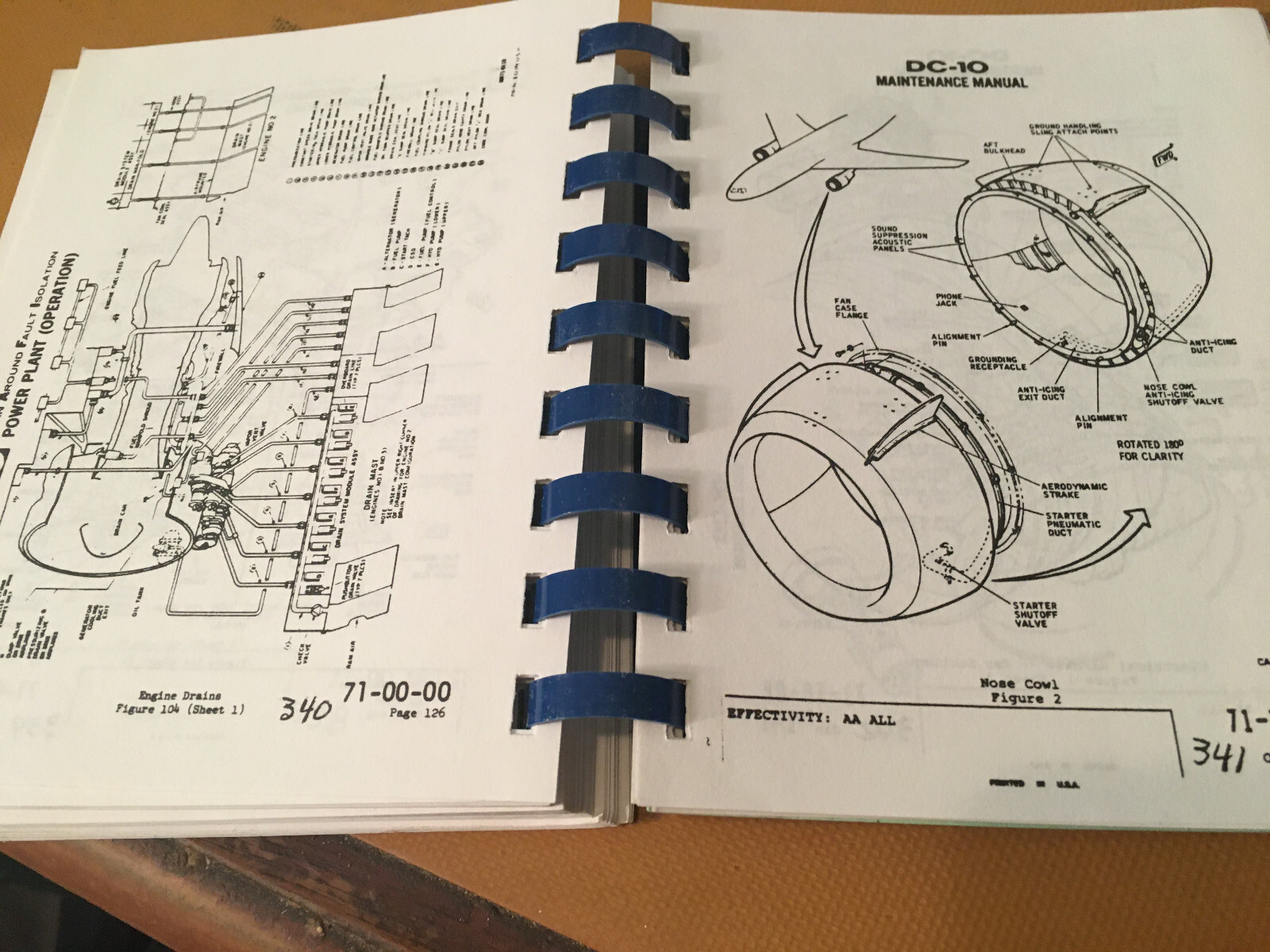 McDonnell Douglas DC-10 Component Locator Guide Handbook