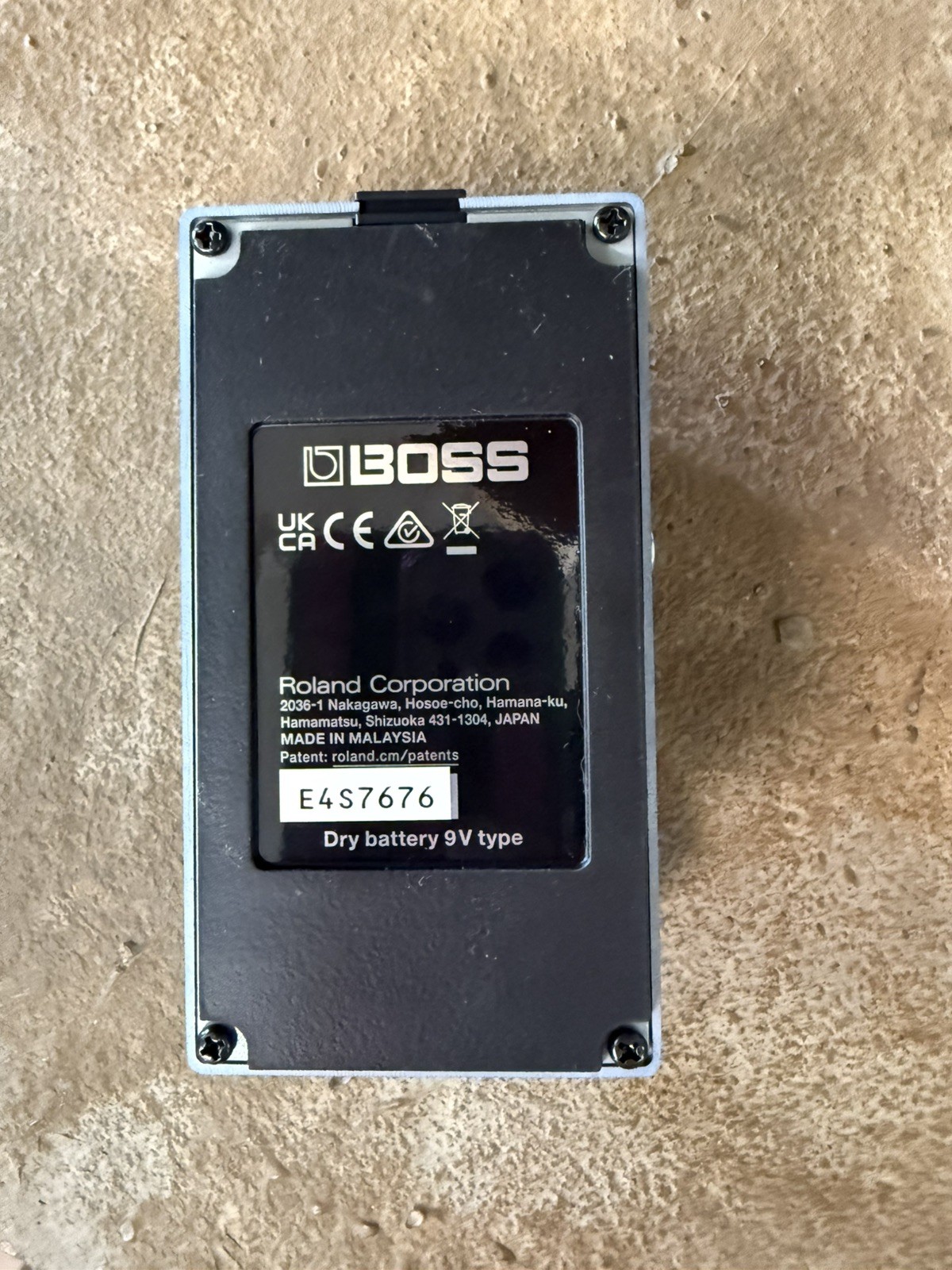 Boss CS-3 PSA Compression Sustainer Guitar Effects Pedal In Working Order
