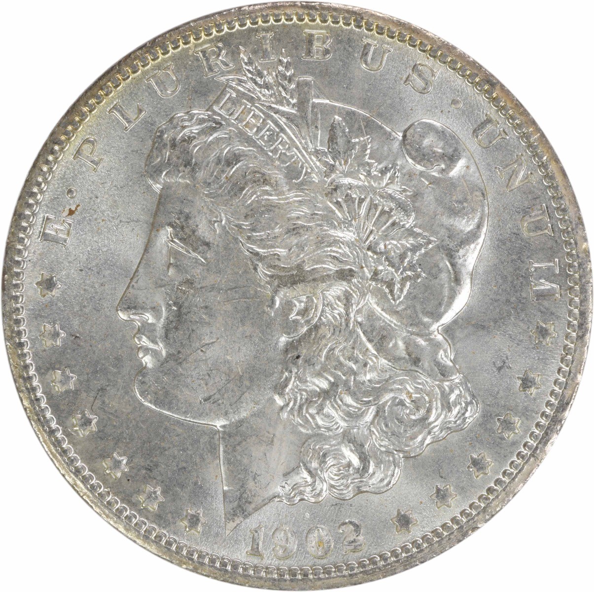 1902-O Morgan Silver Dollar Choice BU Uncertified #702