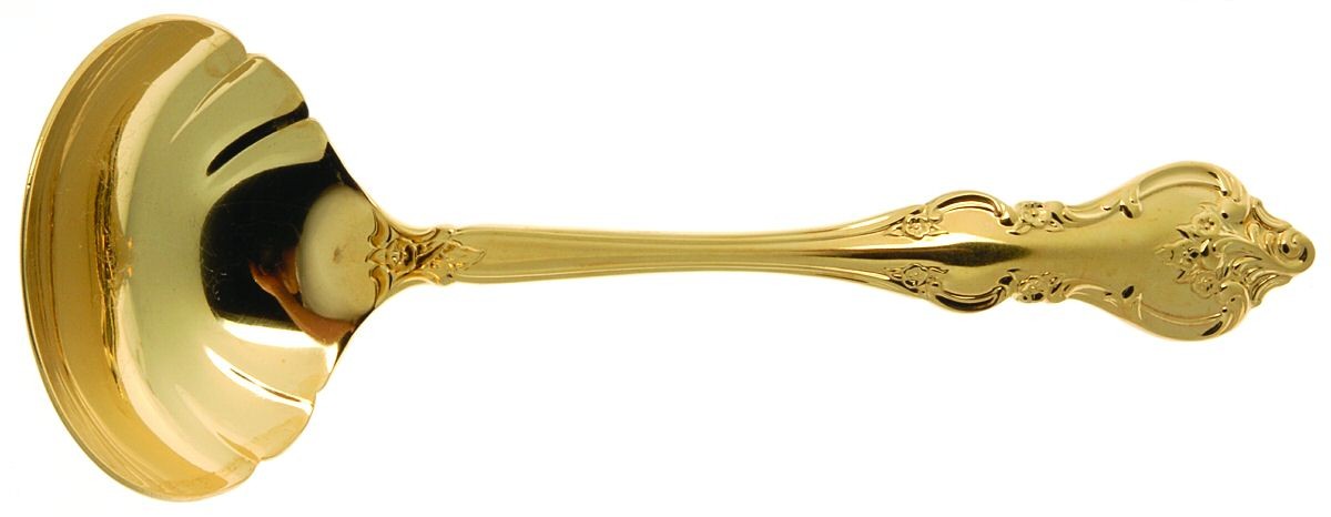 International Silver Golden Orleans  Solid Gravy Ladle 248349