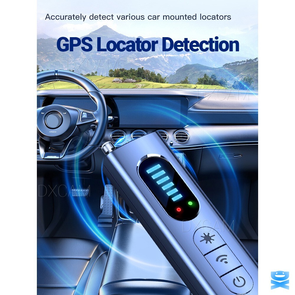 Anti-Spy RF Signal Detector Hidden Camera GSM Audio Bug Tracker Finder Scanner
