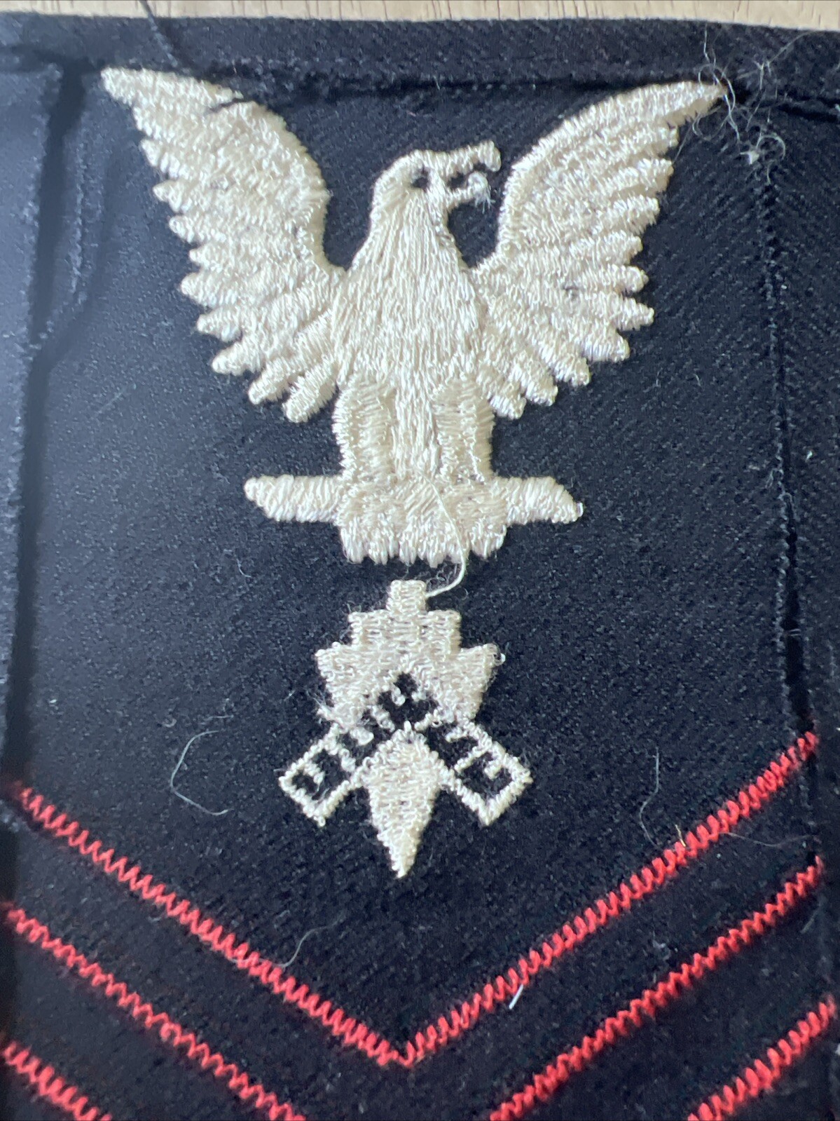 U. S. N. Navy 1ST Class Patch Unknown Dept.