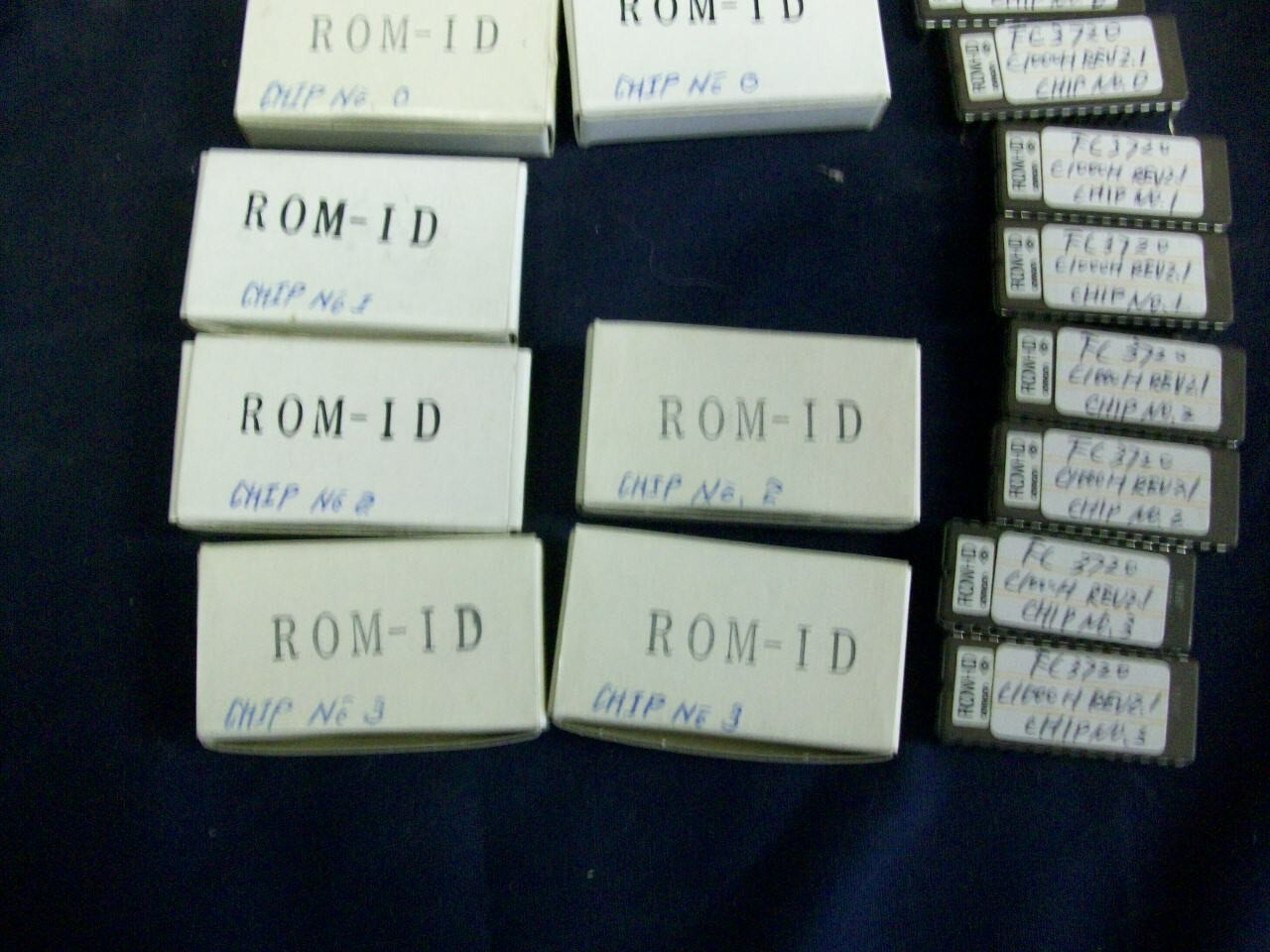 OMRON ROM-ID (FC3720) MEMORY CHIPS