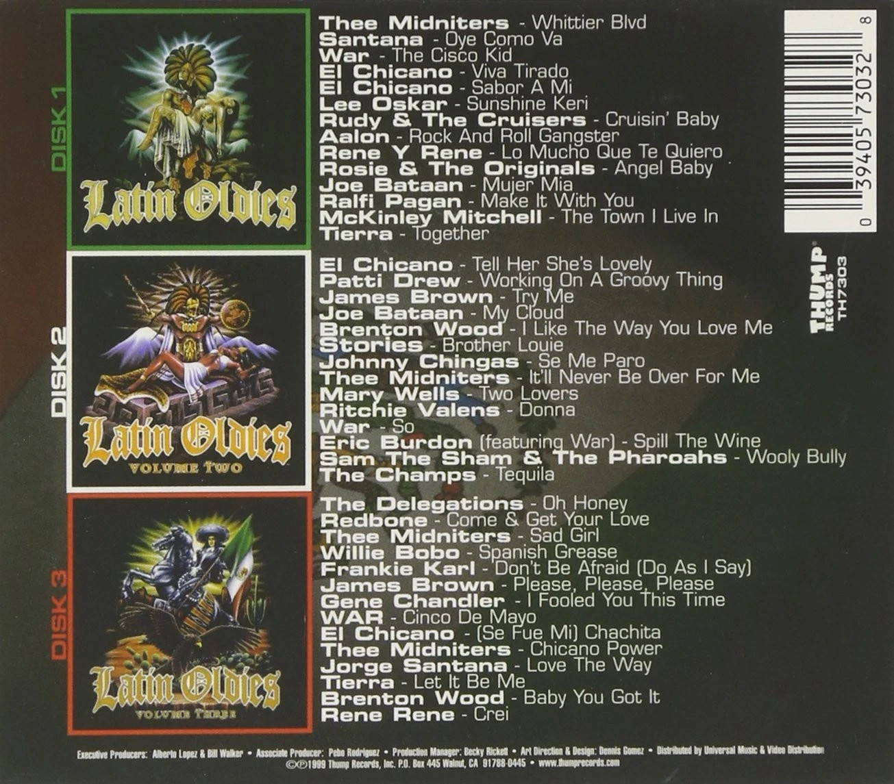 Various Artists Latin Oldies Trilogy (CD)