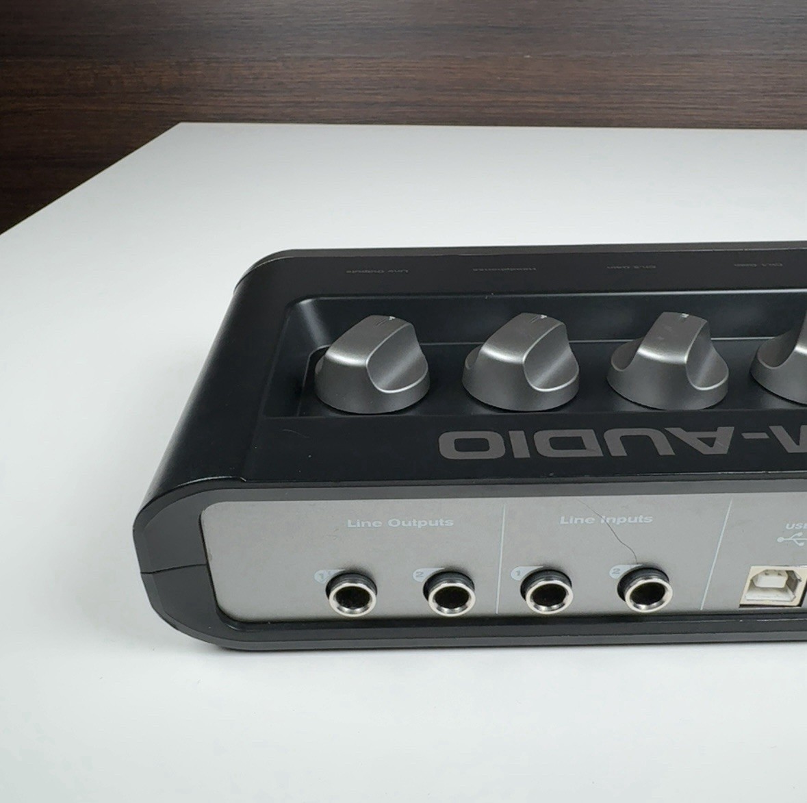 M-AUDIO MobilePre USB POWERED Audio Interface No Cords - Untested / For Parts