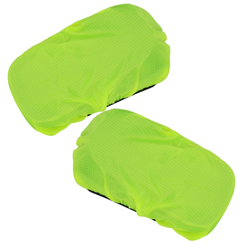 2 Pcs Rain Cover For Mountain Rear Bike Bags Green Accessories