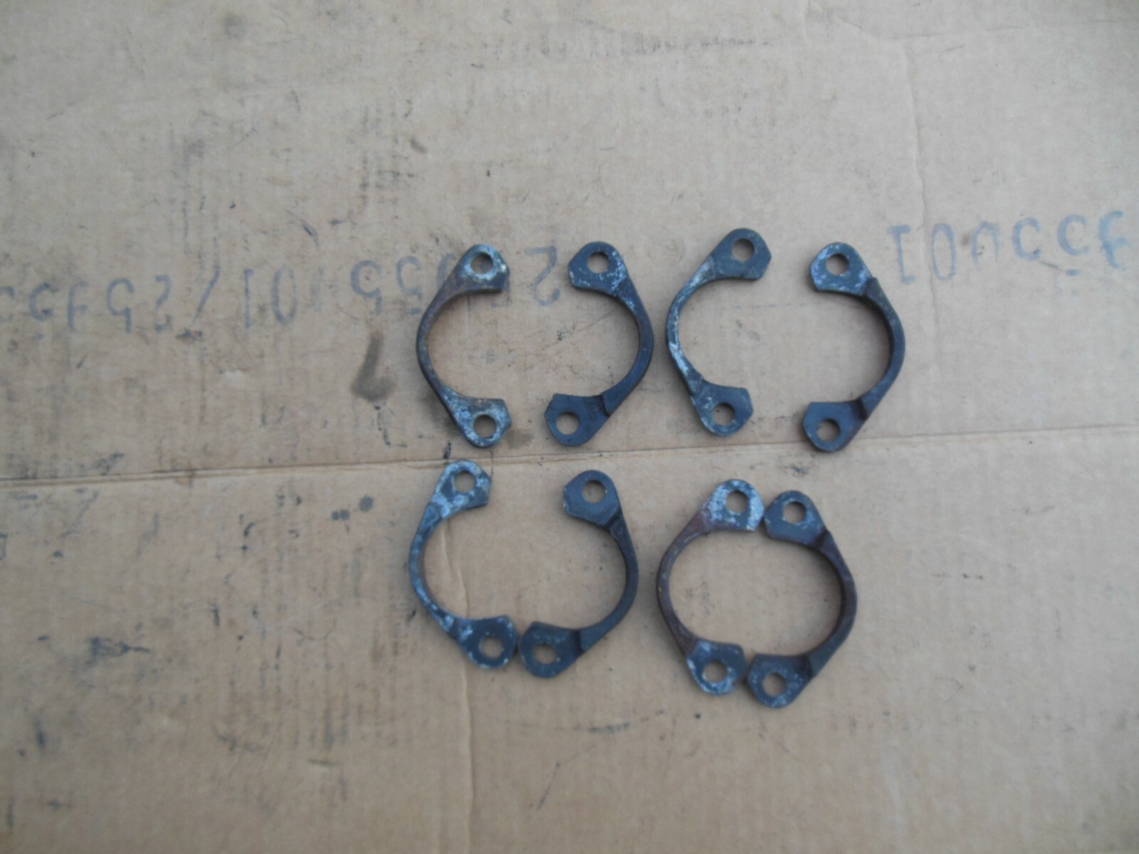 kawasaki zl1000 eliminator 1000 exhaust pipe holders clamps zx1000 86 zl900 1987