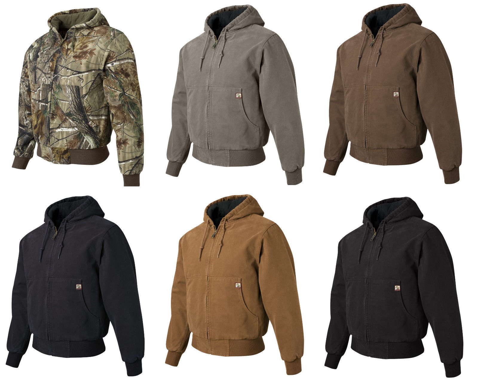 DRI DUCK Mens S-3XL 4XL 5XL 6XL, TALL Boulder Cloth Work Jacket Quilt Lined 5020