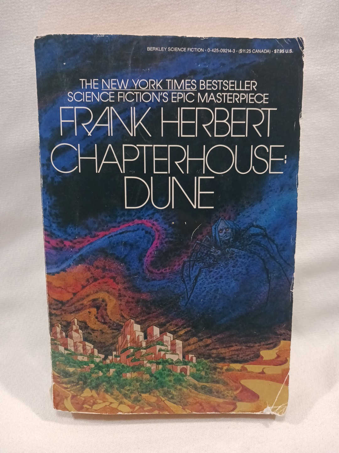 Chapterhouse Dune Frank Herbert 1986 Berkley TPB First Edition 1st Printing Vtg