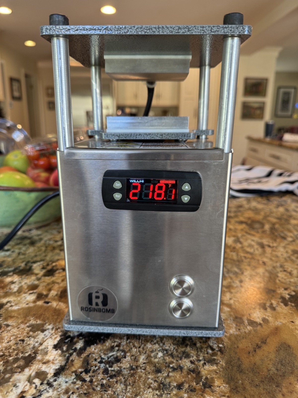 Rosinbomb Rocket Electric Heat Press