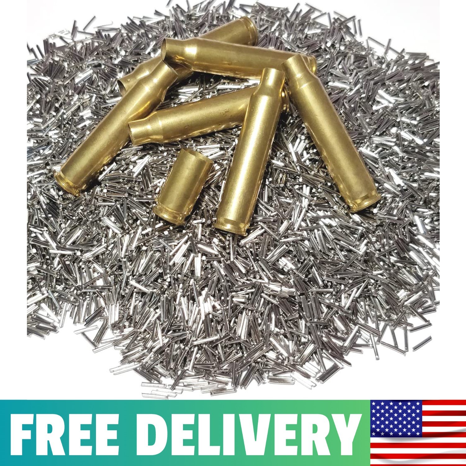 2.5 Lb Stainless Steel Tumbling Media Pins For Tumbler, 0.039 Inch Diameter,