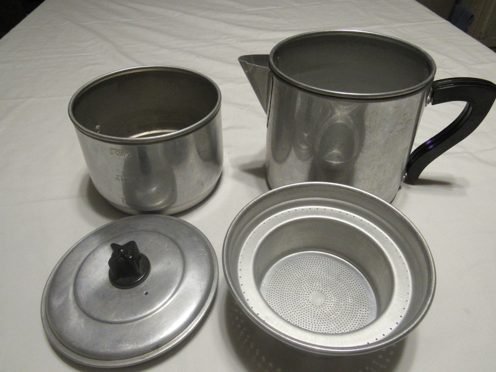 6 cup aluminum drip coffee pot