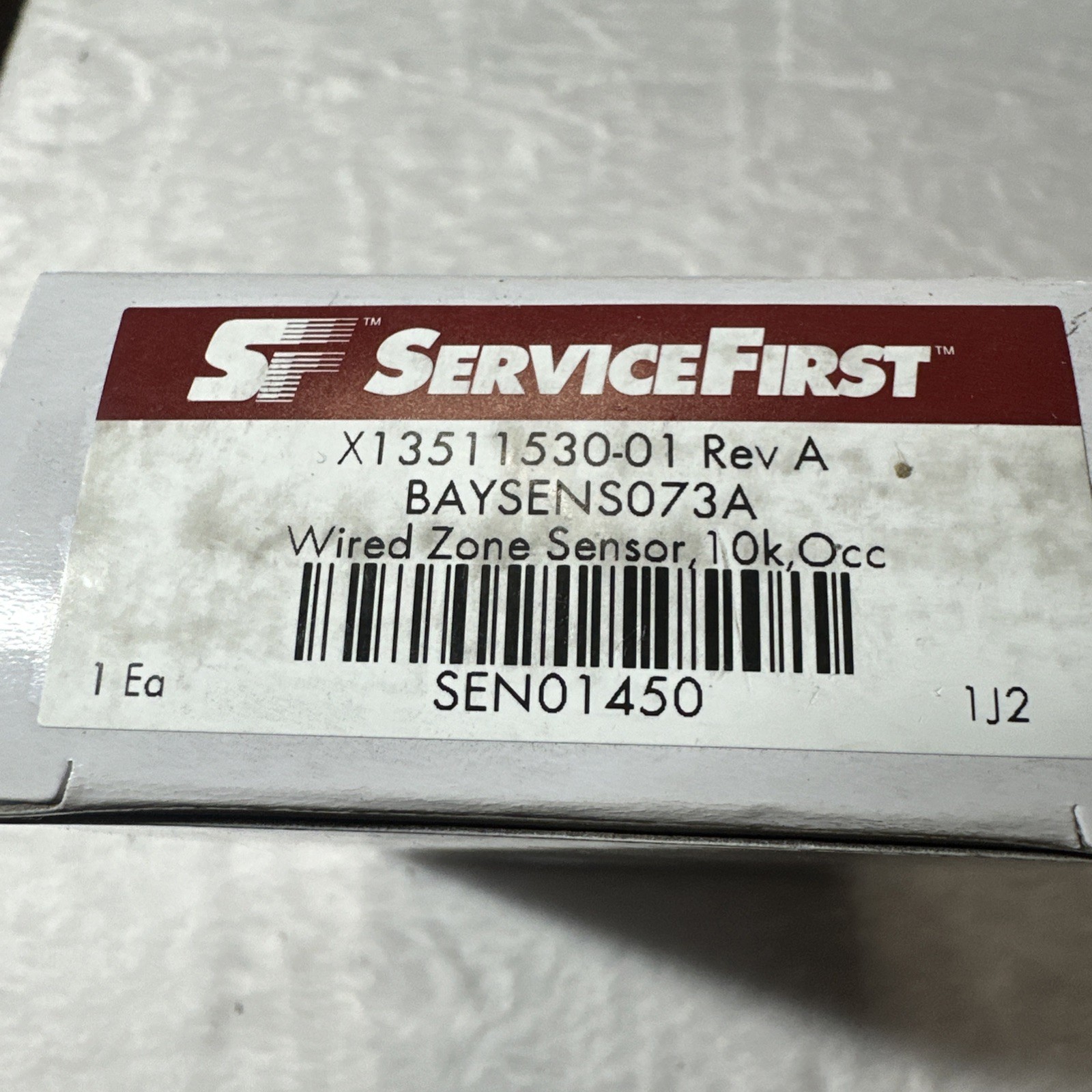 Trane Service First BAYSENS073A Wired Zone Sensor X13511530-01 NIB