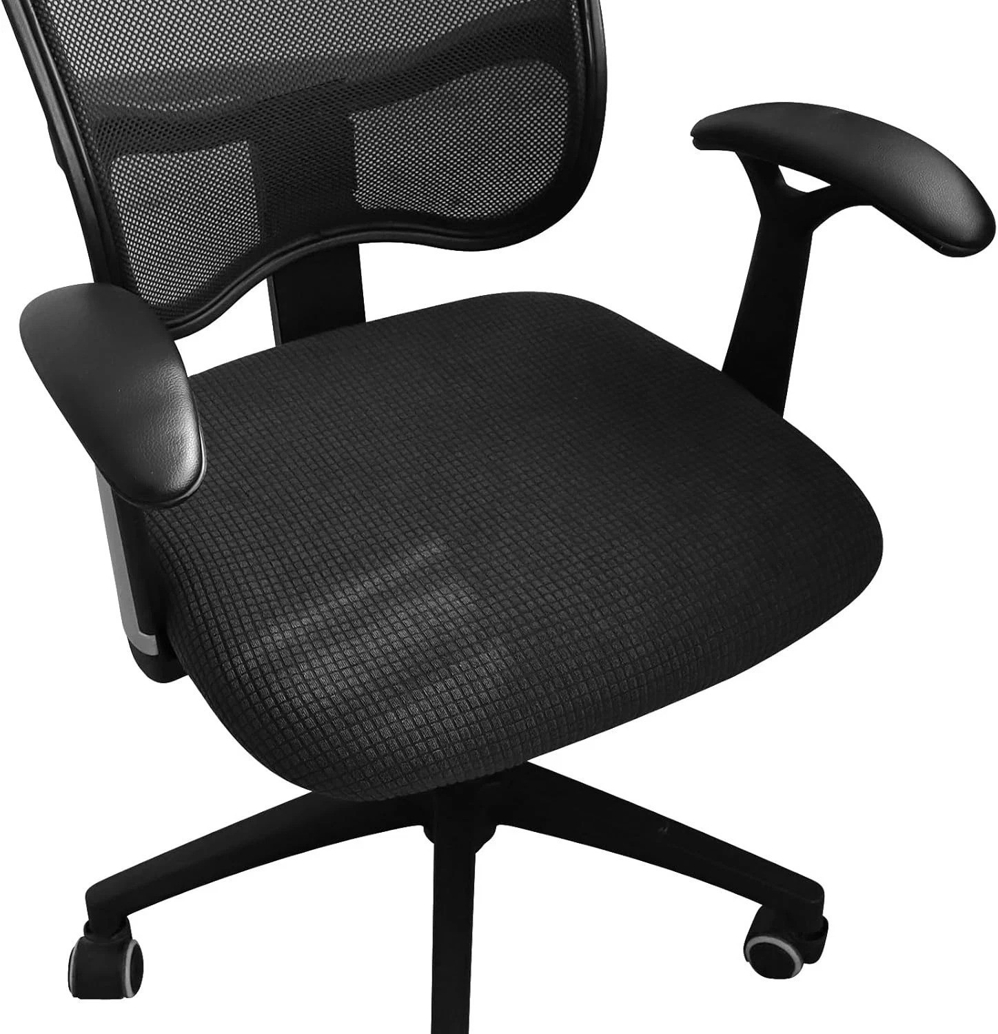 Office Desk Chair Seat Covers Jacquard Fabric Computer Chair Seat Cushion Slipco