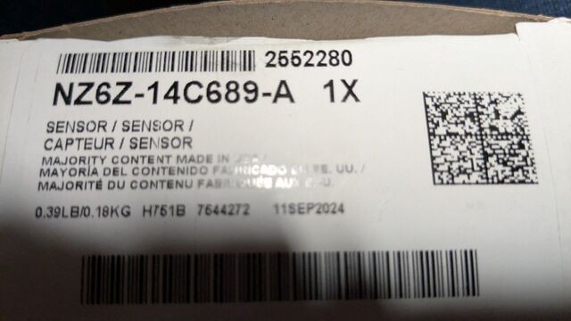 Genuine Ford Blind Spot Radar NZ6Z-14C689-A