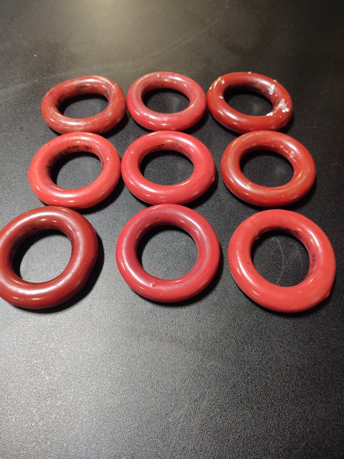 Vinyl Coated Lead Ring Stabilizing Weights 125-500mL Flask 3”OD 1.6”ID 0.5lb l