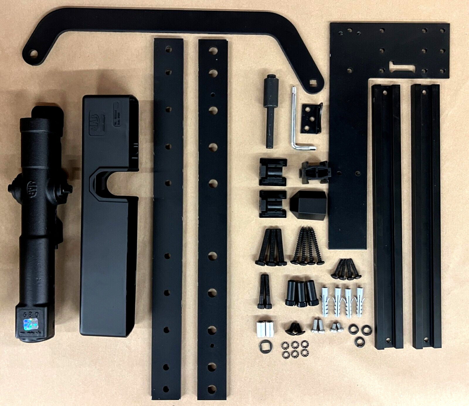 ASSA ABLOY MAB RIXSON 1351 693 (BLACK) NON-HOLD OPEN GATE CLOSER PKG GRADE-1