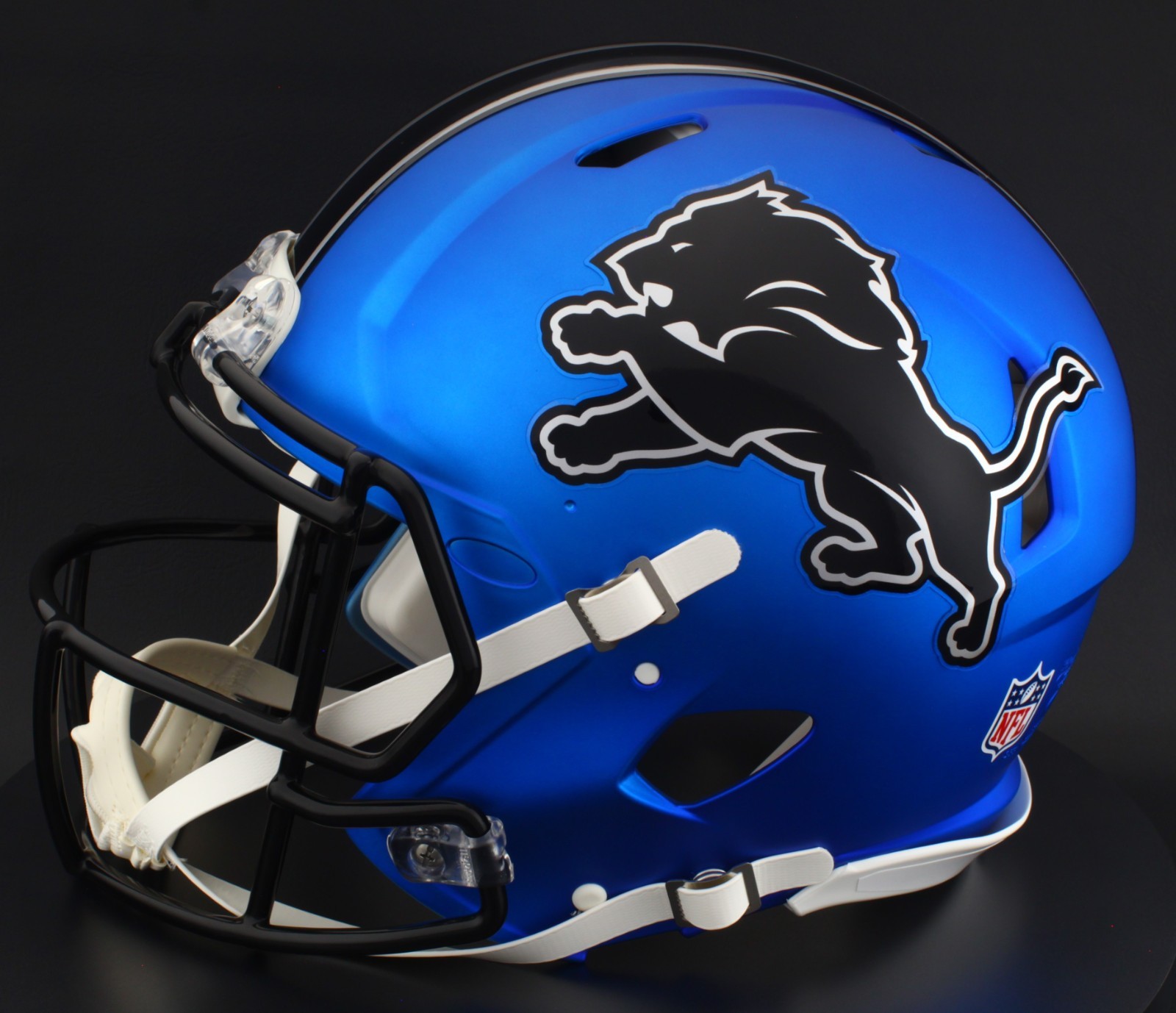 DETROIT LIONS Riddell SPEED Full Size Authentic NFL Football Helmet