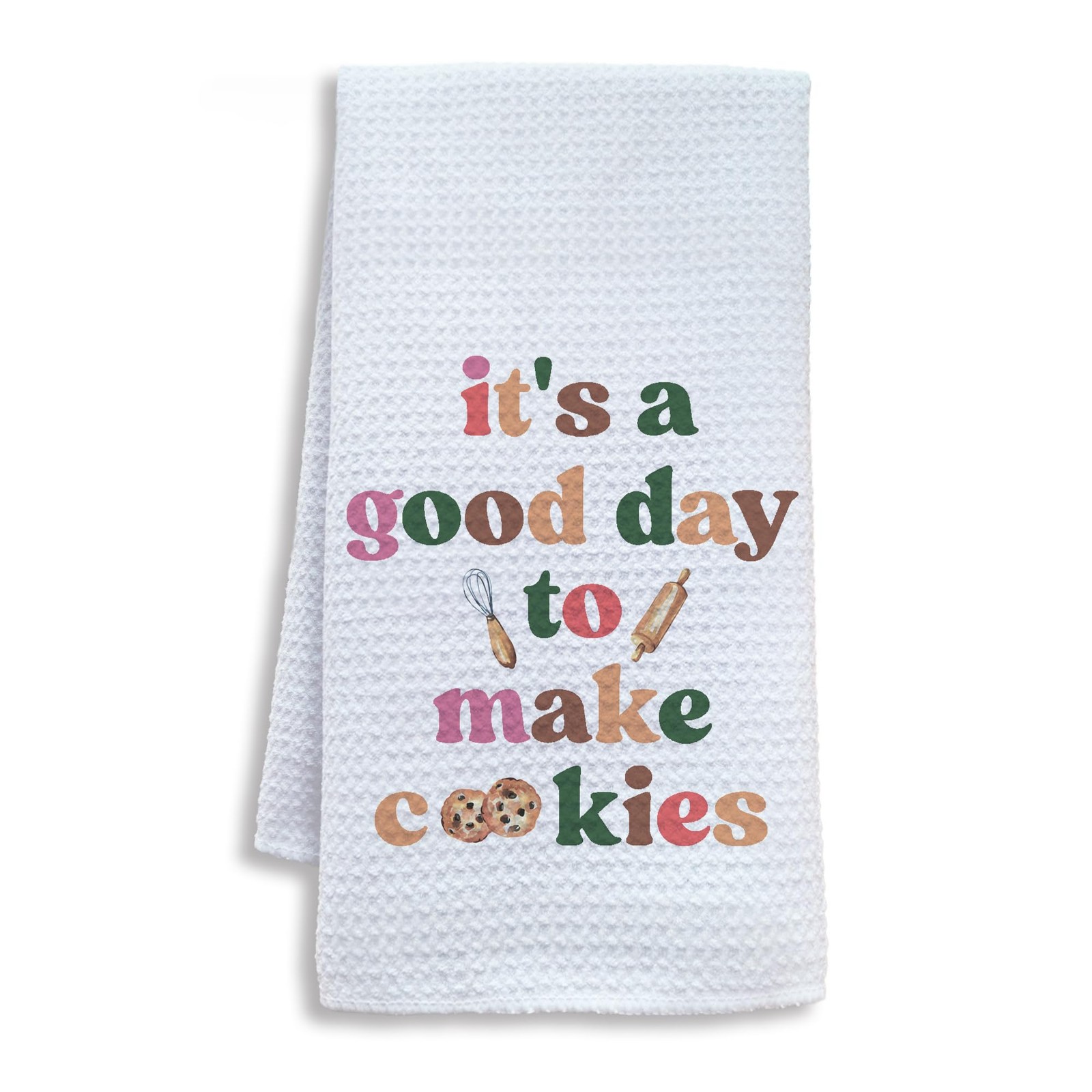 Funny Baking Gifts Kitchen Towels, Gifts for Bakers Cookie Lovers Dish Tea To...