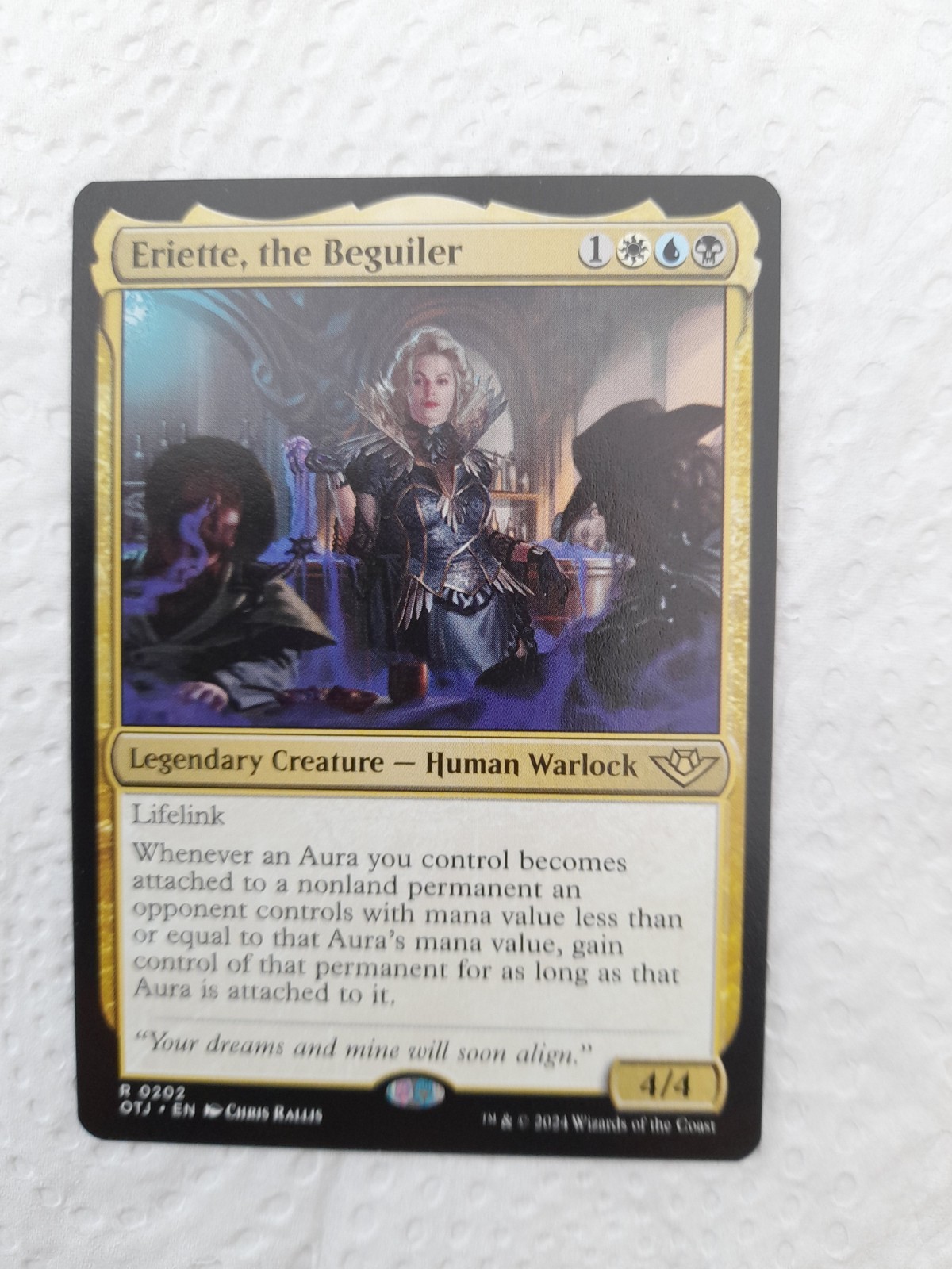 Eriette The Beguiler MTG Rare Legendary Creature Human Card NM (g137)