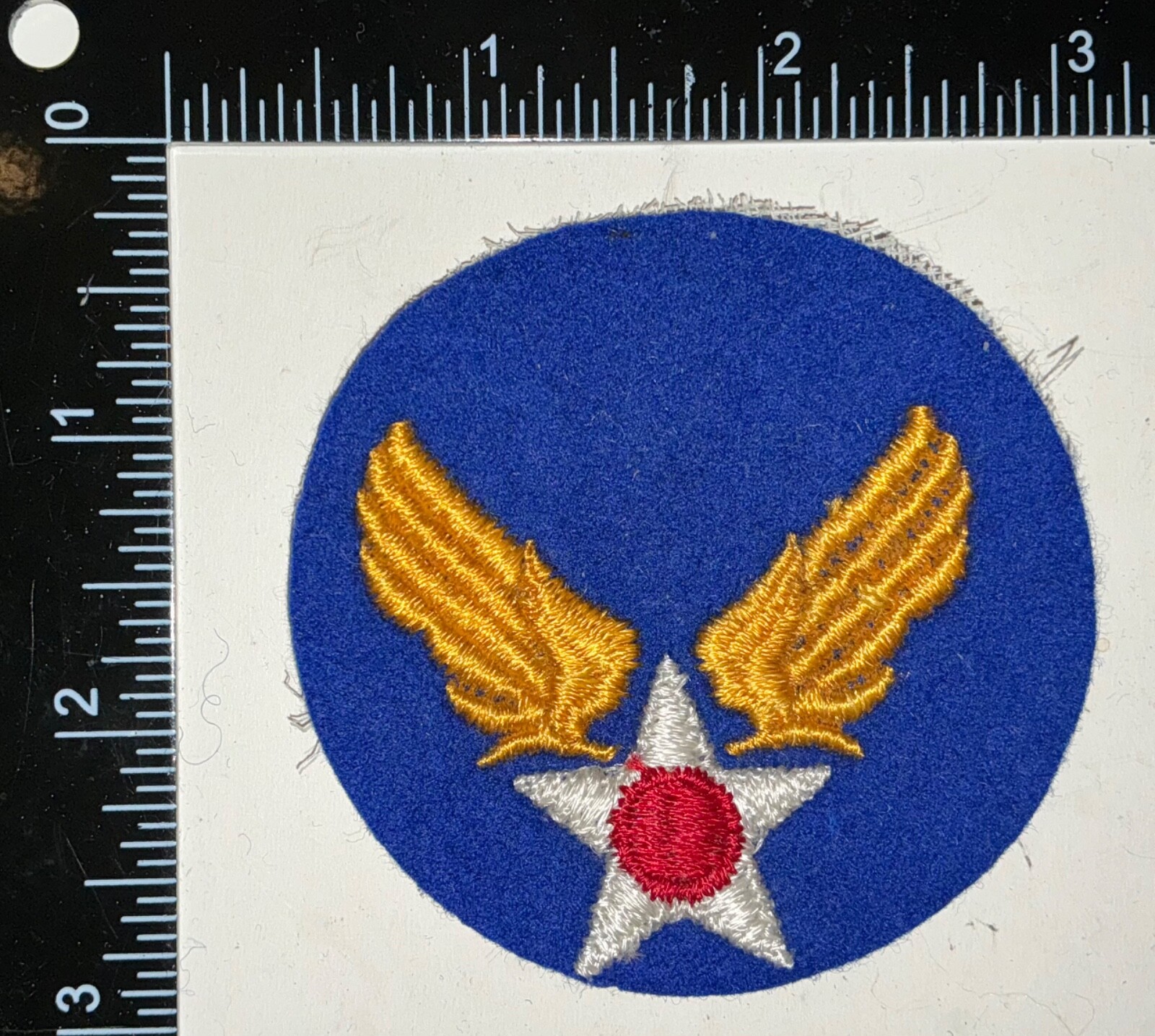 WWII US Army Air Force AAF Felt Variation Patch