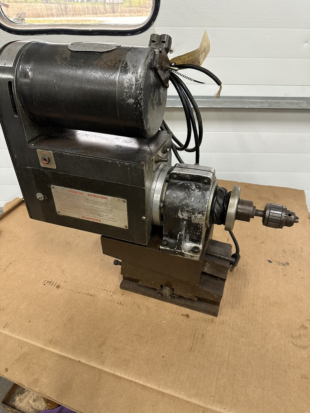 Dumore 24-051 Series 24 Automatic Drill Unit With Height Adjustment 110v