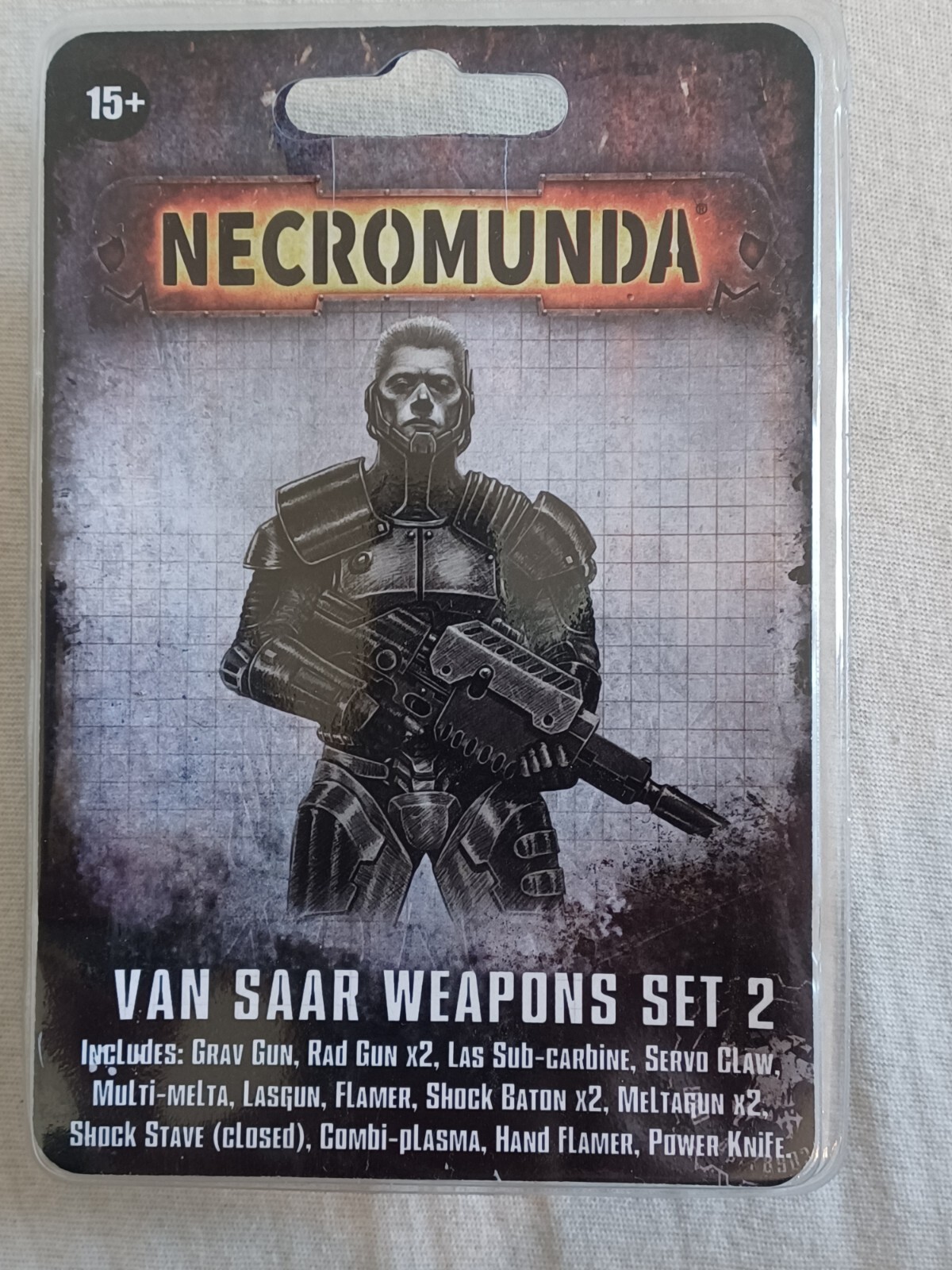 Van Saar Weapons Set 2-Bits-NIB-OOP-House of Artiface-Gang-Forgeworld-Necromunda