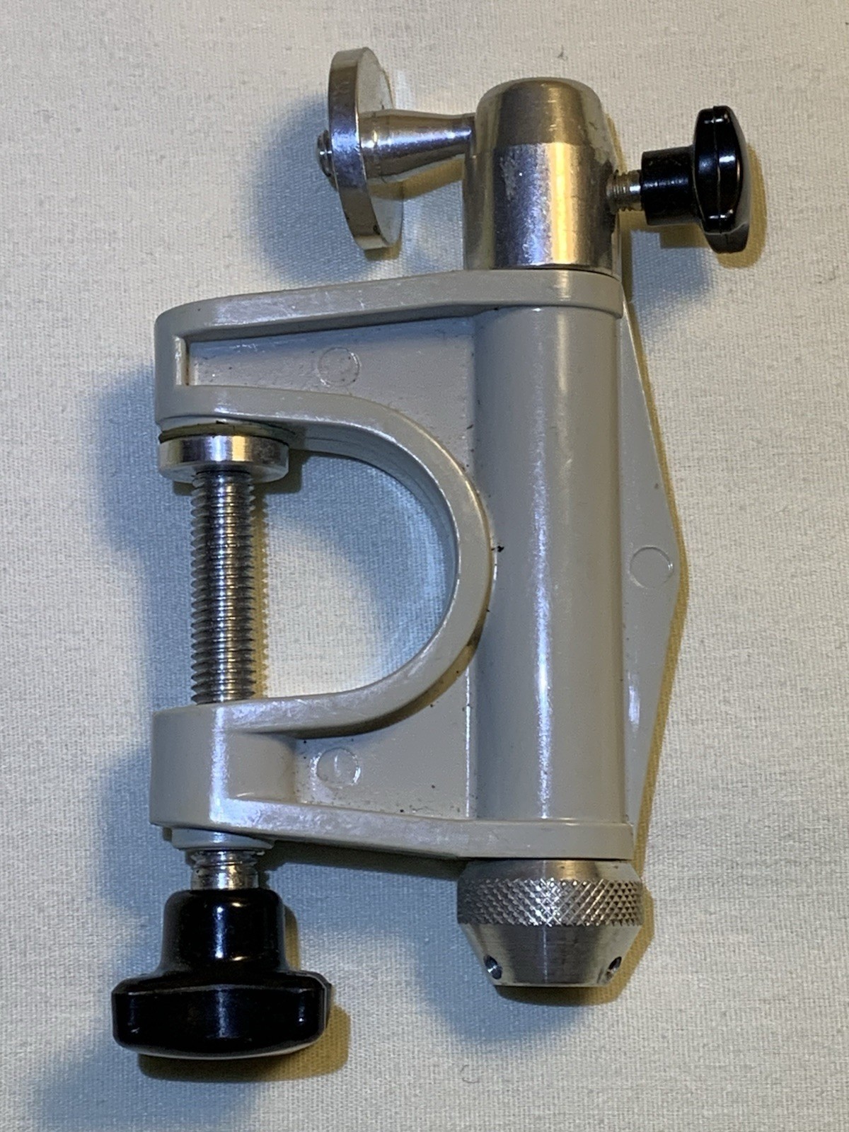 Rowi Germany Pocket Camera Clamp-on Table Top Stand Adjustable Ball Head EUC