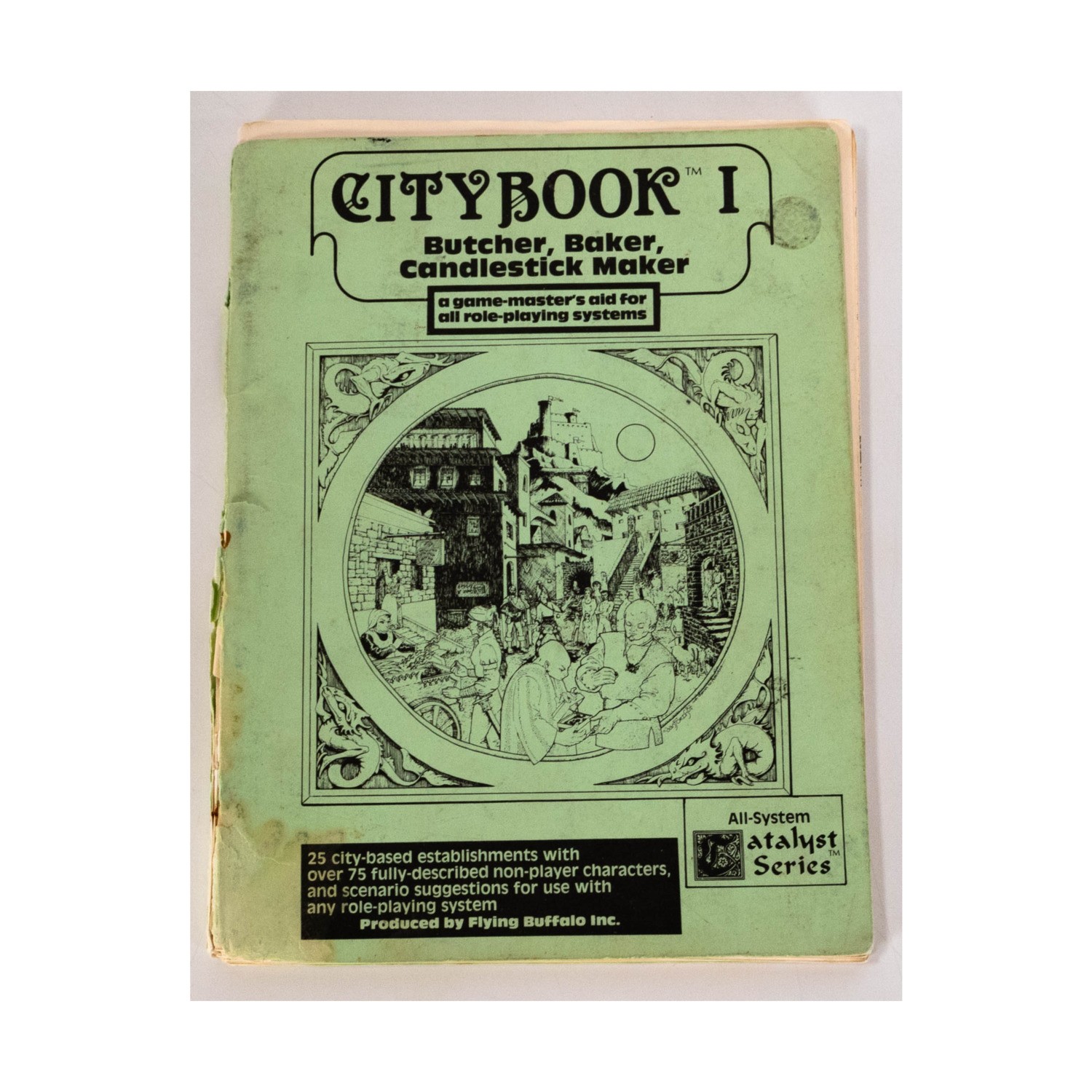 Flying Buf Fantasy RPG  Citybook I - Butcher, Baker, Candlestick Maker (U Fair