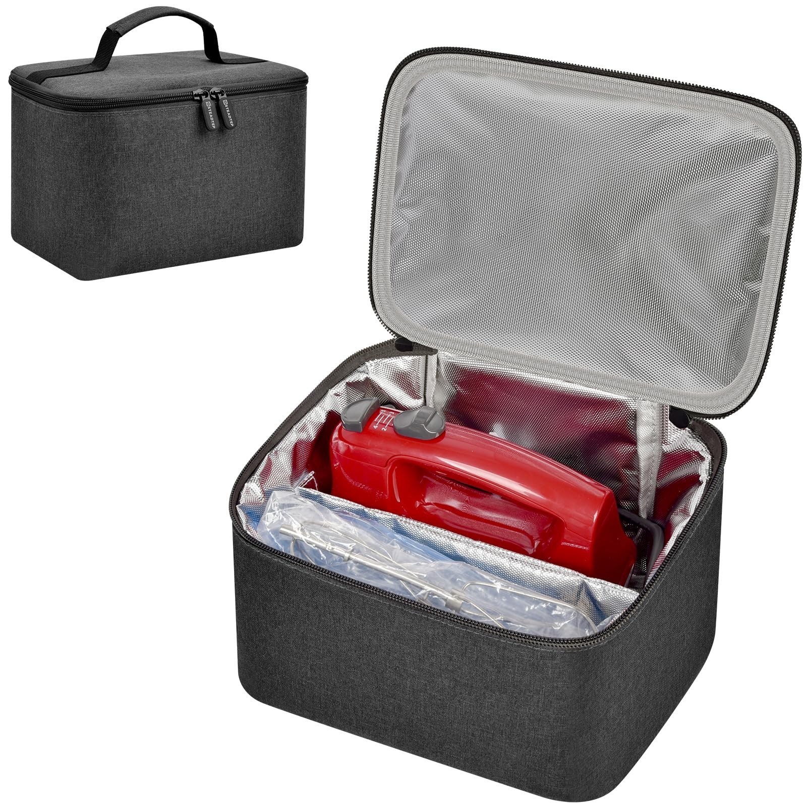 Hand Mixer Storage Case for KitchenAid 5, 6, 7 and 9 Speed Mixers | Portable ...
