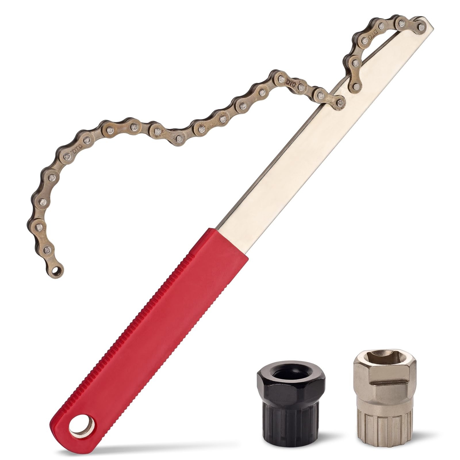 Bike Freewheel Removal Tool with Chain Whip and Bicycle Sprocket Removal Tools