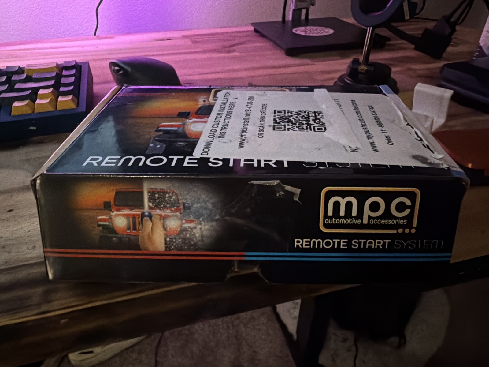 MPC Complete Factory Remote Activated Remote Start Kit Compatible with 2010-2...