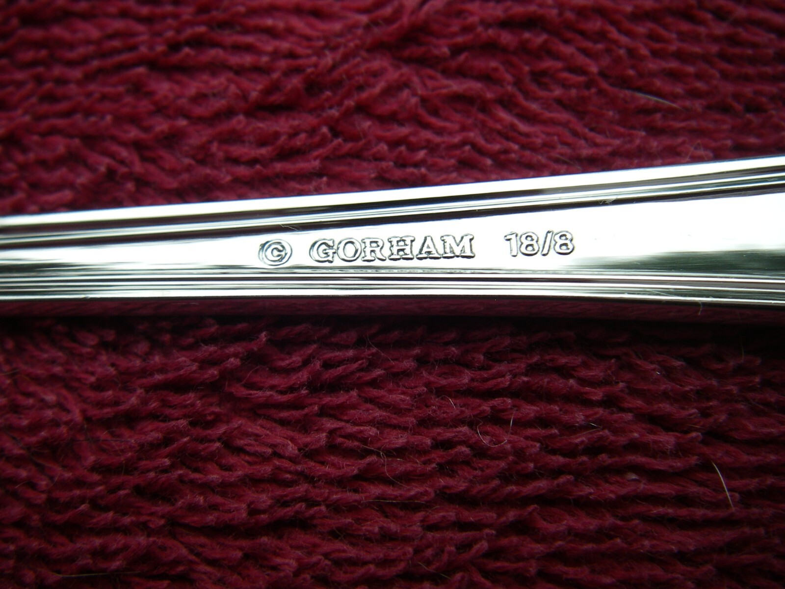 Gorham Stainless MONET Pattern ICED TEA SPOONS-7 5/8 Inches