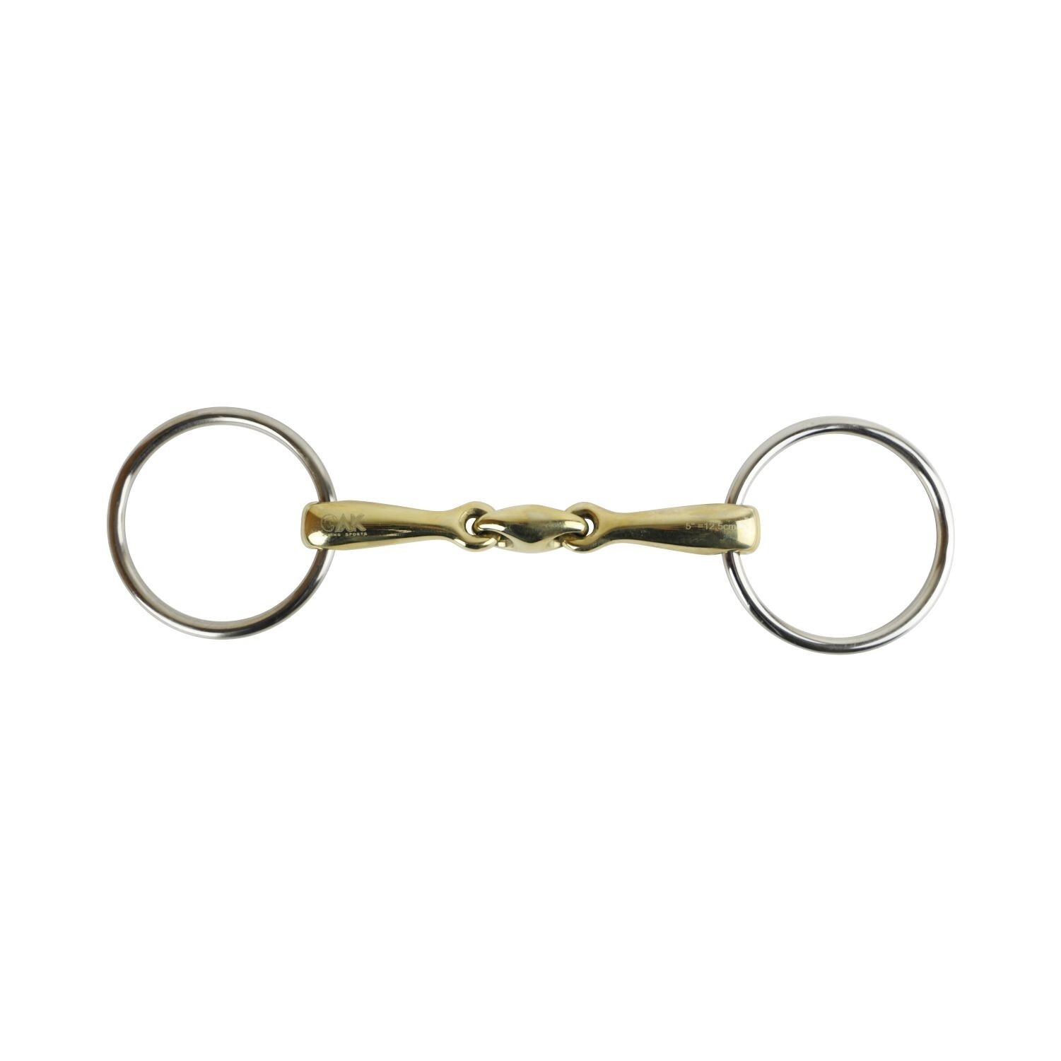 AK Loose Ring Lozenge with Angled Shape in German Silver