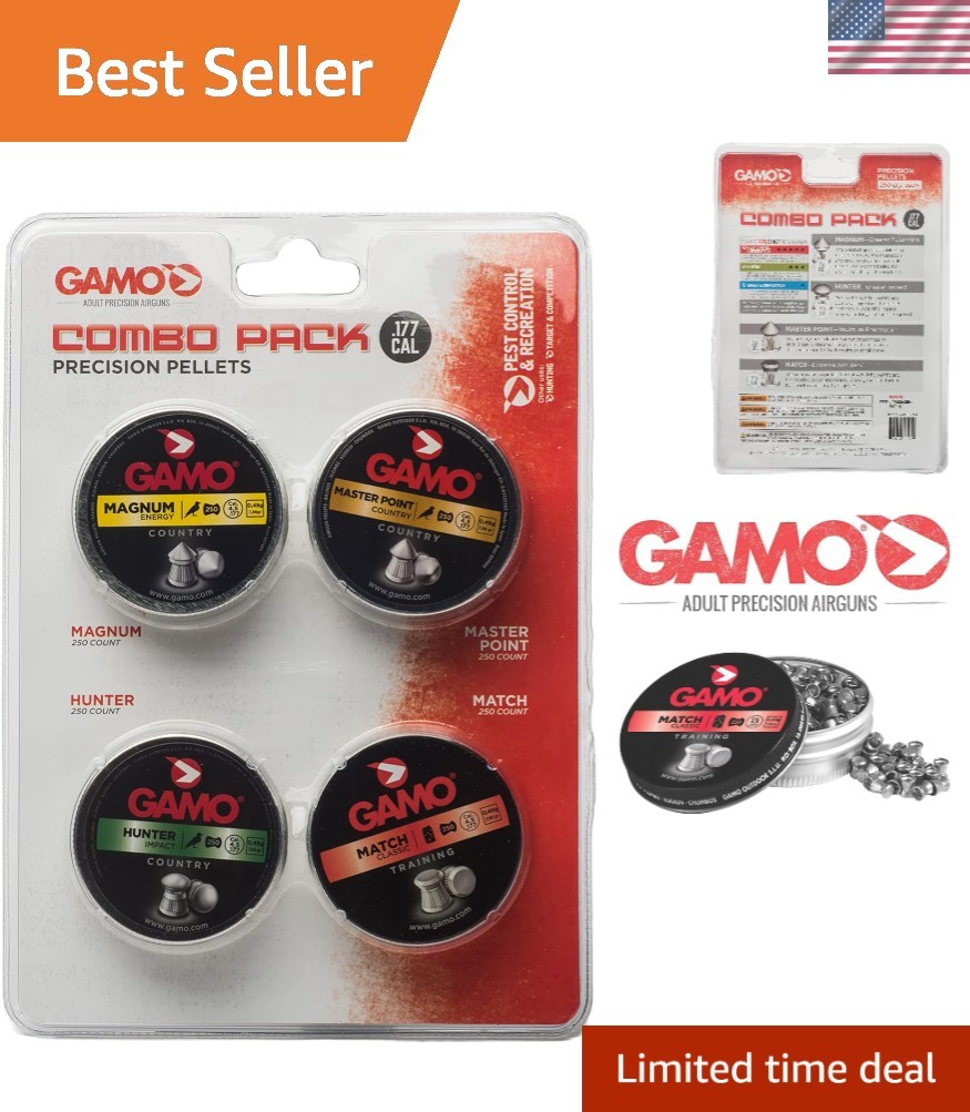 Pellets Flat Nose, 177 Caliber, Flat Head, Precision